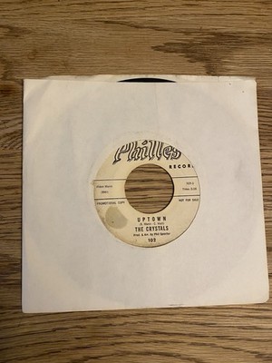 THE CRYSTALS Uptown/ What A Nice Way To Turn Seventeen 45 RPM Phillies PROMO!!