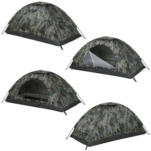 Anti UV beschichtetes tragbares Zelt für 2 Personen perfekt für Outdoor-Expedi - Bild 7 von 48