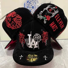 New Los Angeles Dodgers MLB Authentic Era Baseball Cap 59FIFTY Fitted Hat