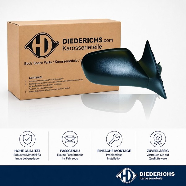 Aussenspiegel Links Diederichs 1804325 FÜR Opel Seitenspiegel RÜCkspiegel Aussen-image