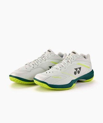 Yonex PC 65 Z4 Wide Men Badminton Schuhe Grau Grün Wide Fit Limited Edition