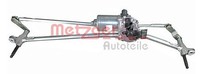 WischergestÄNge Vorne Metzger 2190892 Passend FÜR Nissan Opel Renault