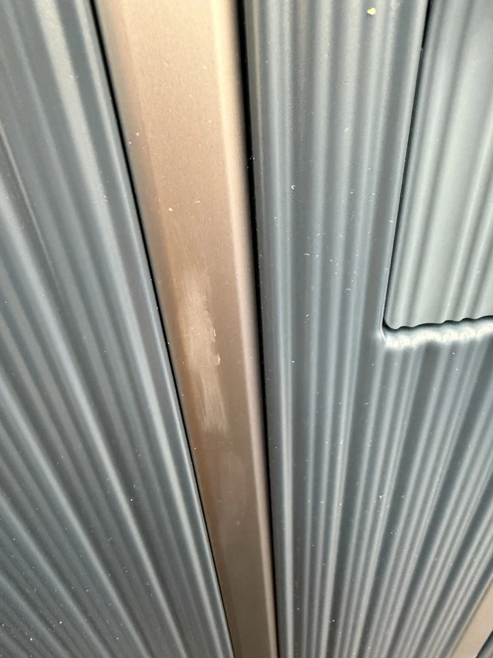 SAMSONITE Silhouette 18 28" Grande Extensible Lado Duro Spinner Pizarra Azul Foto 4 de 4