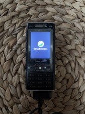 Sony Ericsson k800i -Vintage Cell Phone   Black   3.2MP Camera   Charger