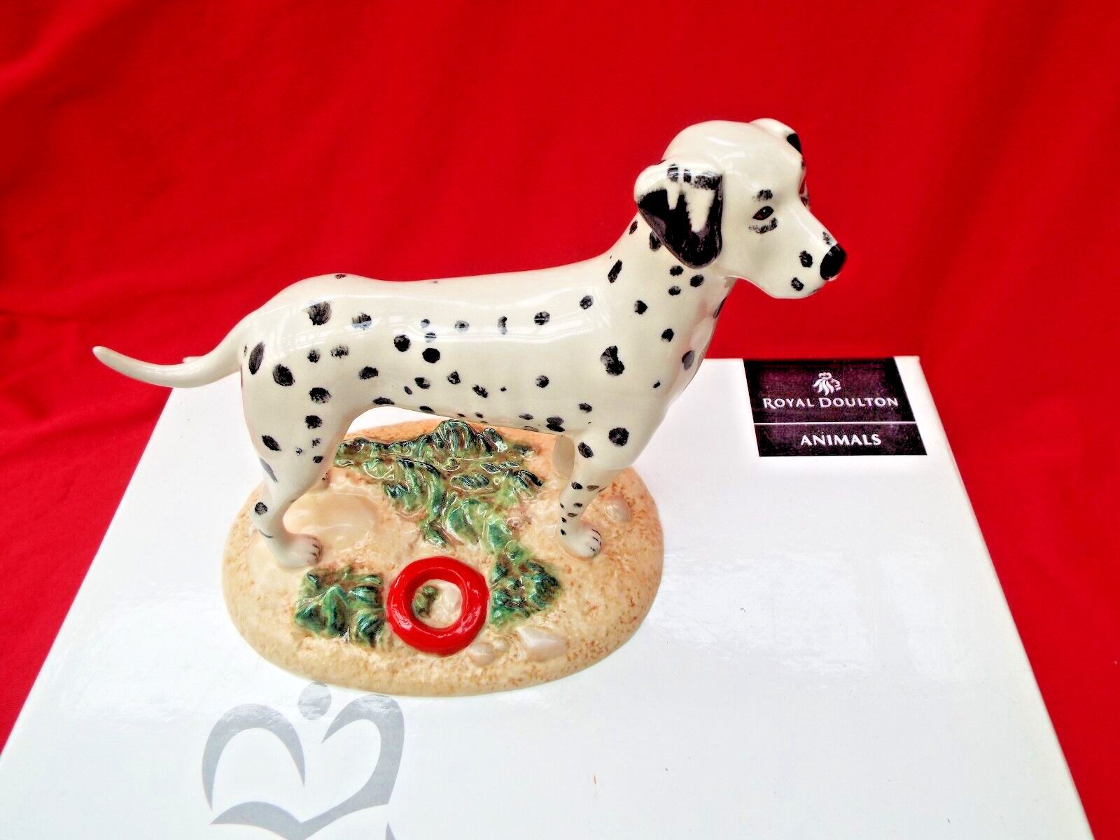 ROYAL DOULTON ""Dalmation"" RDA7 Dog Figurine Boxed