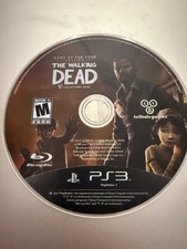 The Walking Dead Game of the Year Edition (PS3) DISC ONLY NO TRACK (#3084)