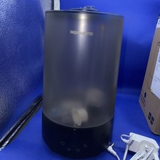 Homvana 3.6L Cool Mist Humidifier 360° Rotatable Quiet Night Light BLACK