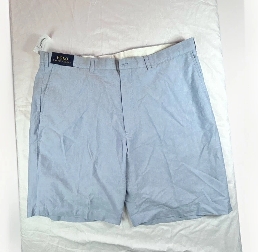 Ralph Lauren Light Blue Men’s Shorts 44b NWT Cotton Chino