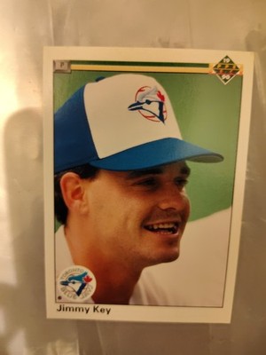 1990 Upper Deck Jimmy Key #462 Toronto Blue Jays