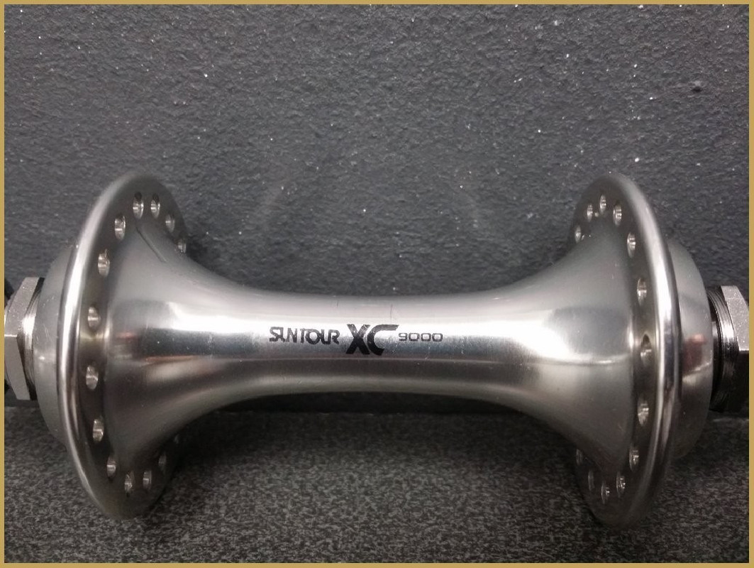 Moyeu Avant SUNTOUR XCD 36 Trous + Blocage - VTT/Chemin - NEUF (NOS)