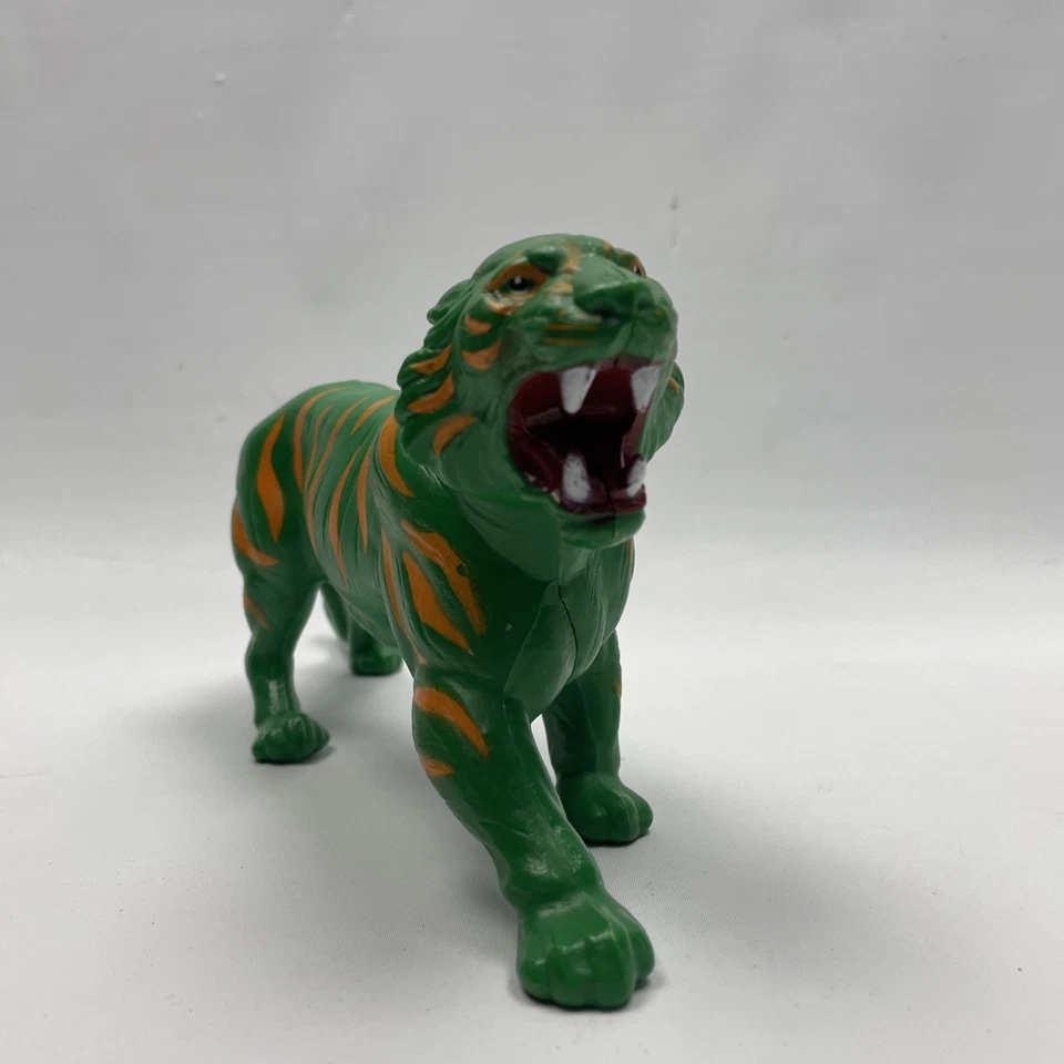 Figura Tigre Mattel 1976 MOTU Battle Cat Original Big Jim Tarzan Molde He-Man Foto 3 de 4