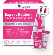 Vitavea Minceur Expert - Brûleur Graisses & Ventre Plat - Programme Jour/Nuit