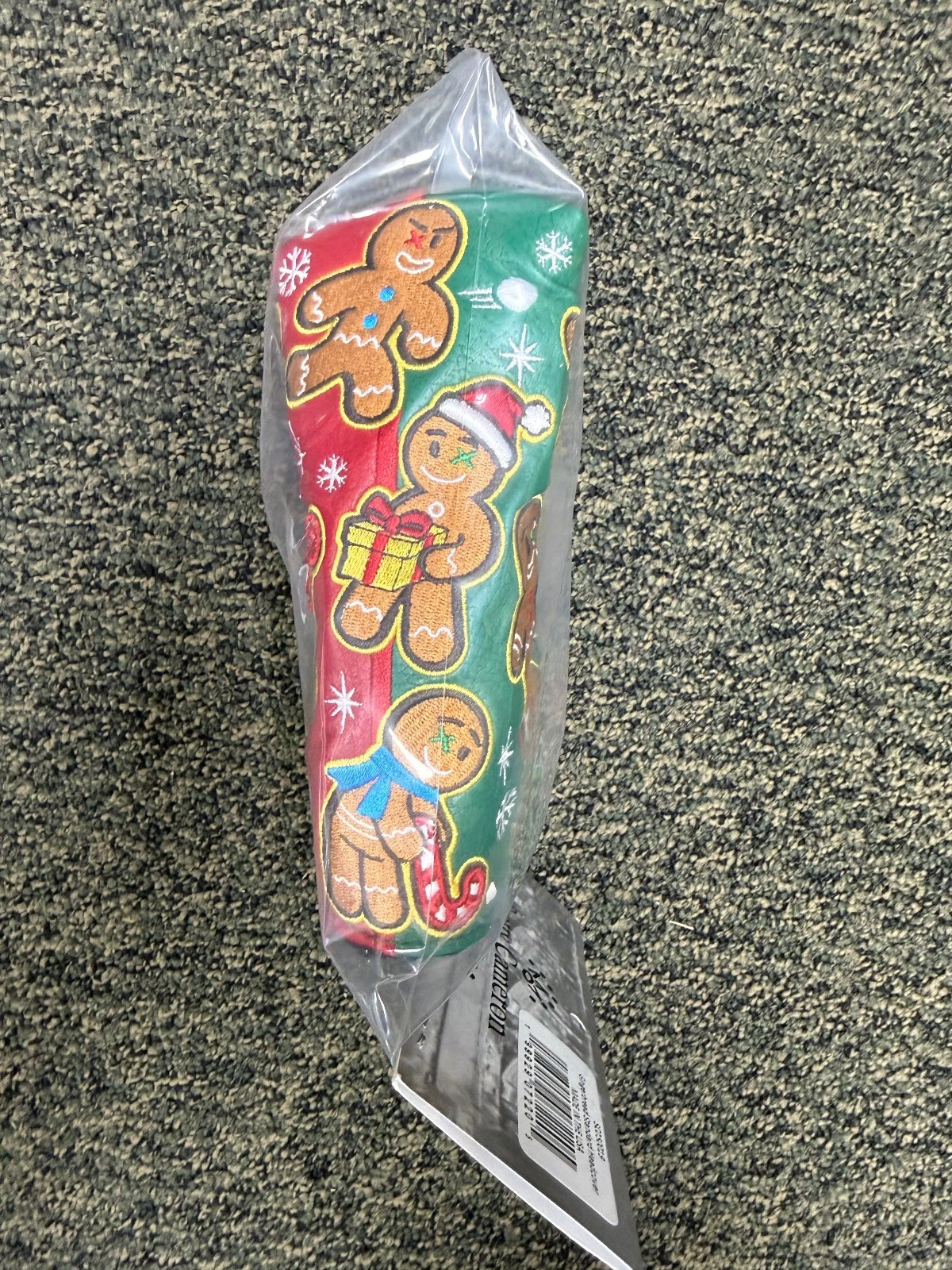 Scotty Cameron Cameron 2024 Gingerbread Men Headcover Blade