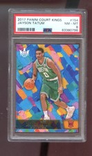 2017-18 Panini Court Kings #154 Jayson Tatum ROOKIE RC PSA 8 Graded Card Jason