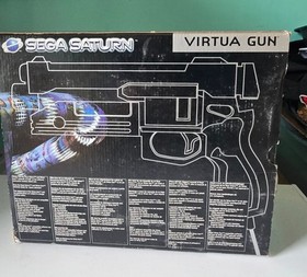 Sega Saturn Virtua Gun + Virtua Cop 2 Game Complete With Box  Great Condition