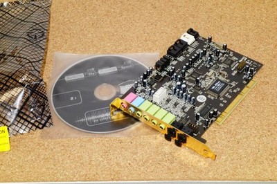 [PCI] TERRATEC Aureon 7.1 Space PCI Sound Card ENVY24 Chip 7.1 Tested