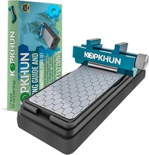 Adjustable Honing Guide with Whetstone – Sharpening Jig for Chisels & Plane Iron