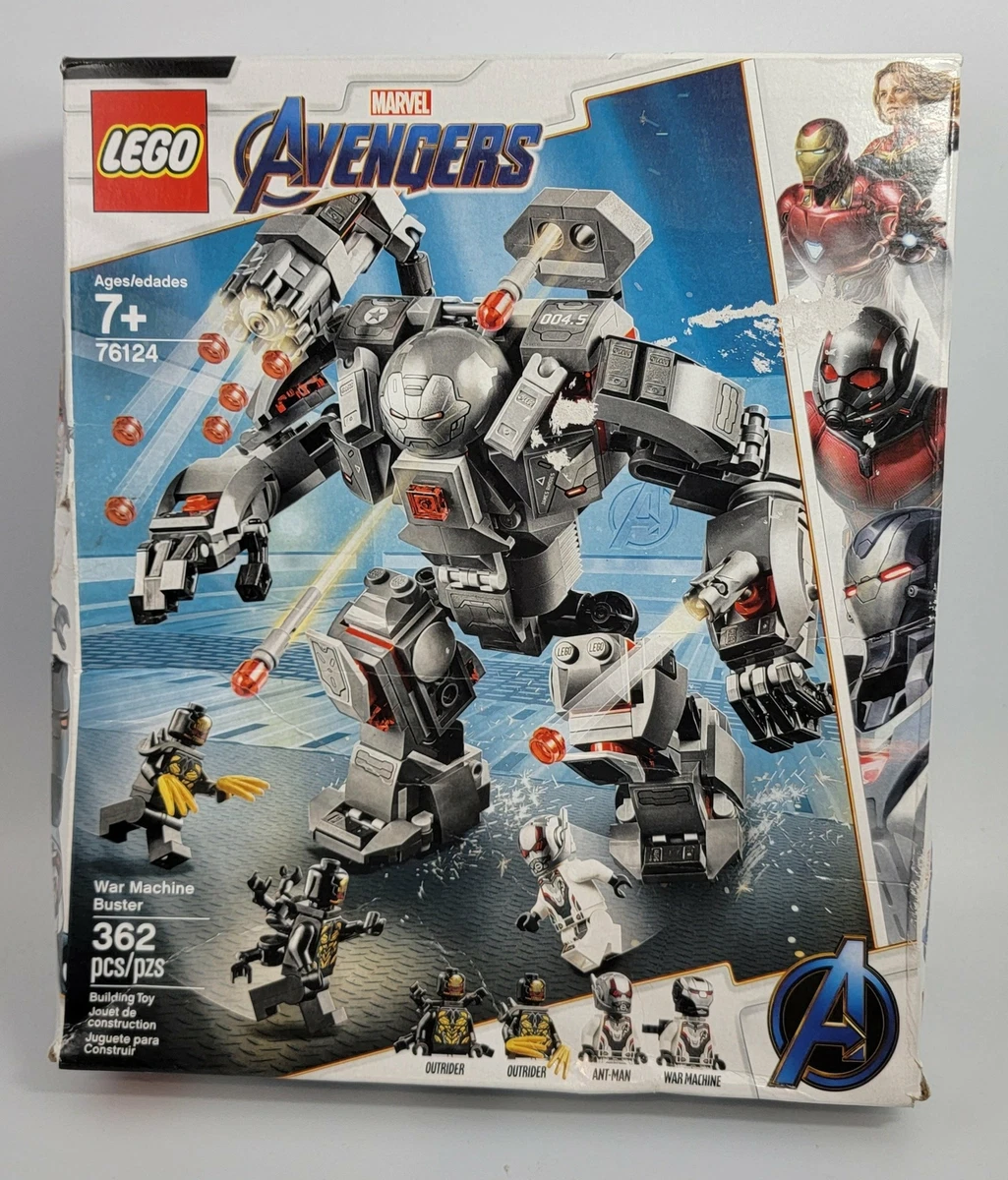 LEGO Marvel Avengers War Machine Buster 76124 Building Kit (362 673419303095 |