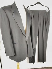 Irvine Park Mens Size 42 black Tuxedo Adjustable Waist Madenin USA B18