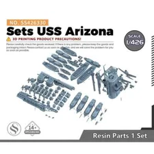 SSMODEL SS426330 1/426 Model Upgrade Sets USS Arizona