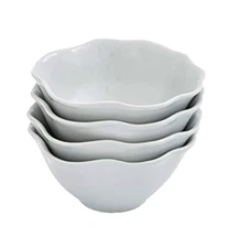 Portmeirion Sophie Conran Floret All Purpose Bowl, 7 Inch, Stoneware - Dove Grey