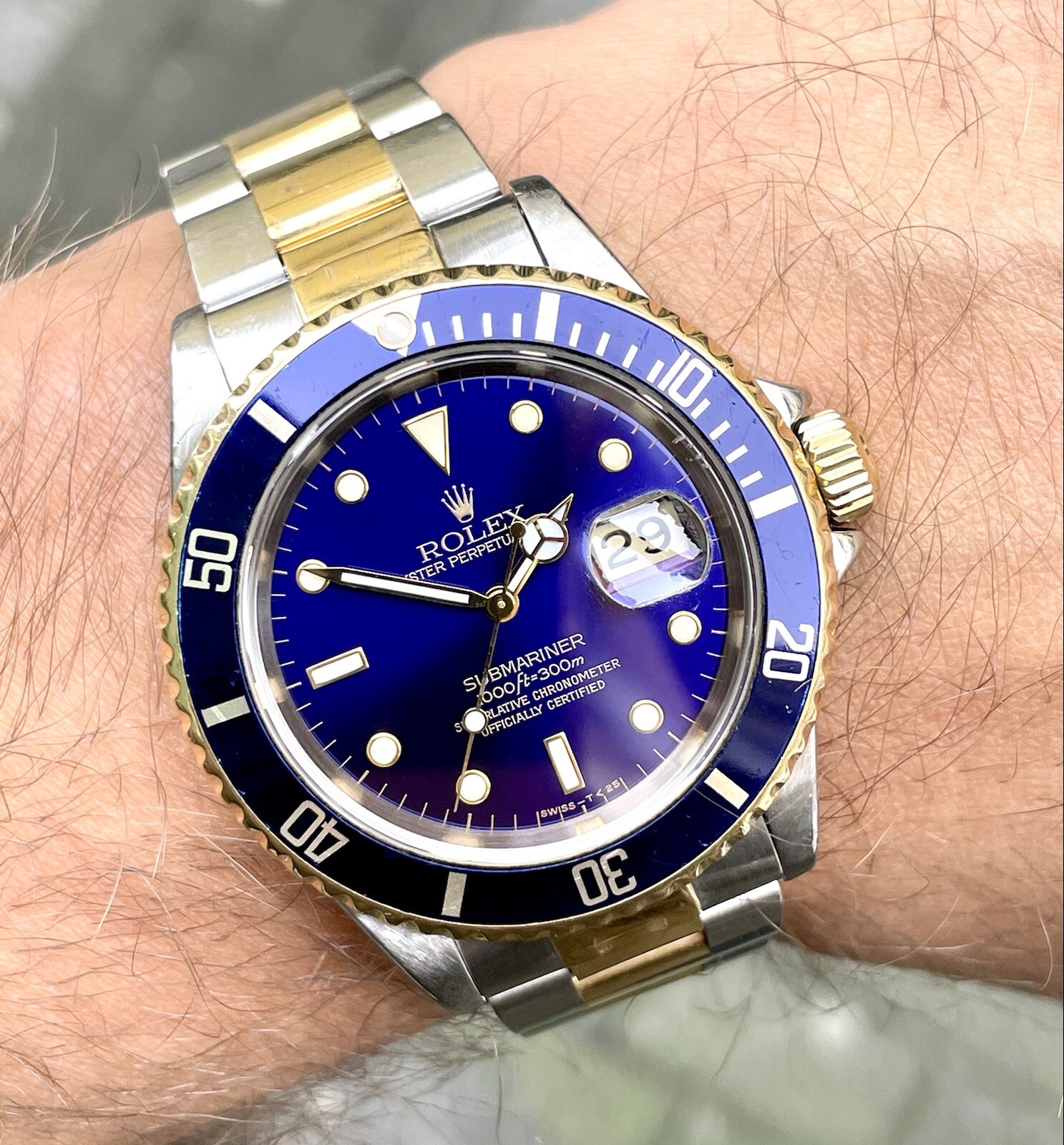 Купить Rolex Submariner Date Ref 16613 