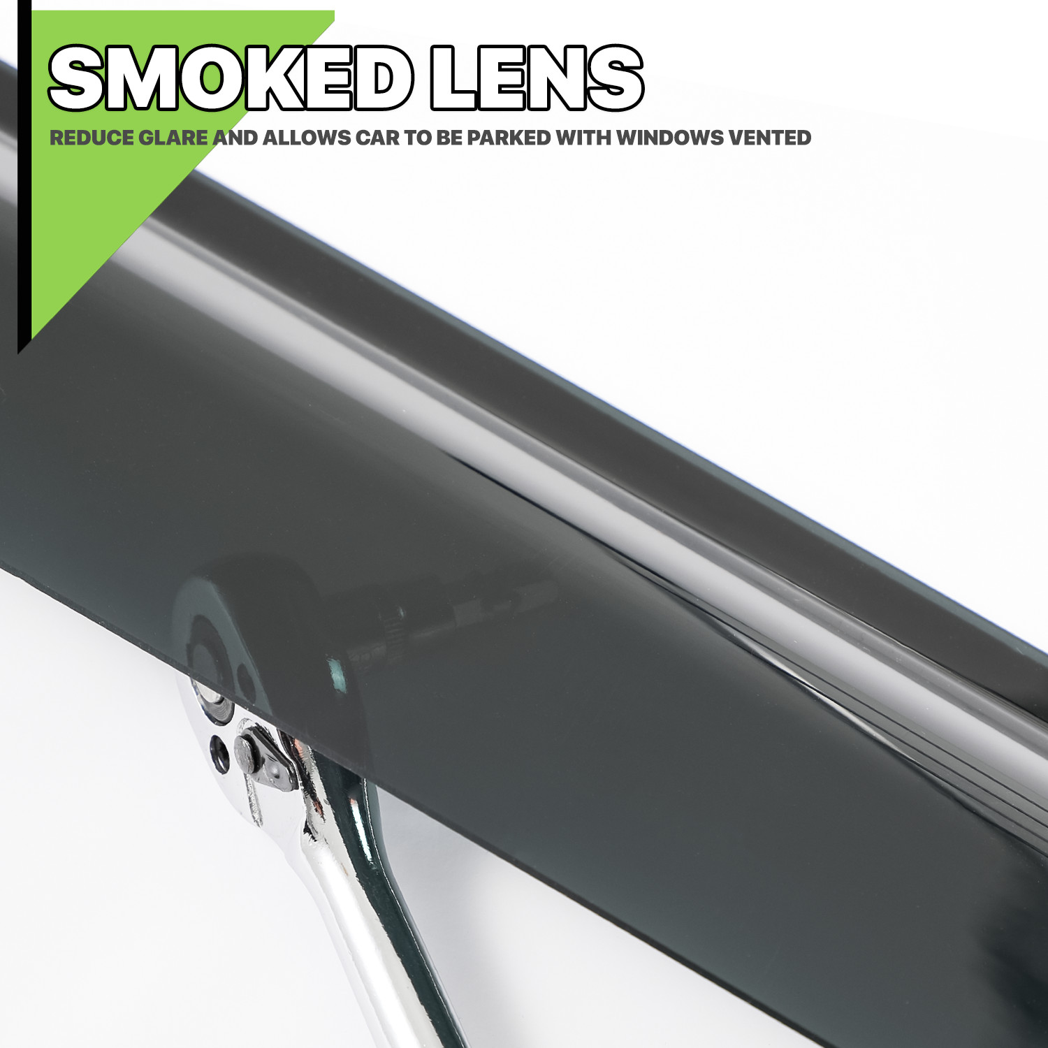 38" Tint Sunroof Moon/Sun Roof Window Visor Shade Vent Wind Rain Guard Deflector