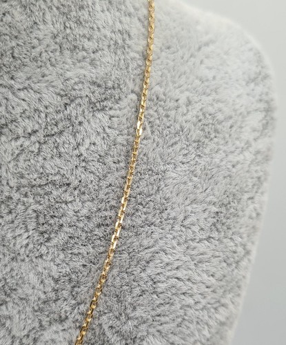 Collier infini en Or jaune 18 carats Poids: 2.53g - Picture 3 of 4
