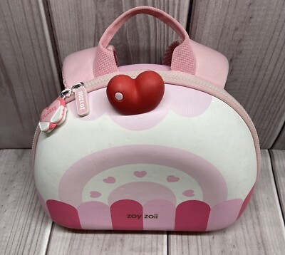 Zoy Zoii Rollcake Rainbow Series Child's Toddler Backpack Pink