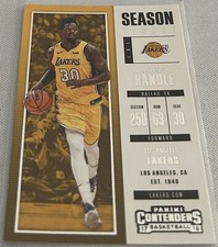 2017-18 Panini Contenders Basketball Julius Randle Los Angeles Lakers #42
