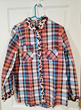 New Size Large Womans Long Sleeve Shirt-