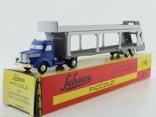 Blechspielzeug Schuco Piccolo 761 Krupp Autotransporter neuwertig OVP