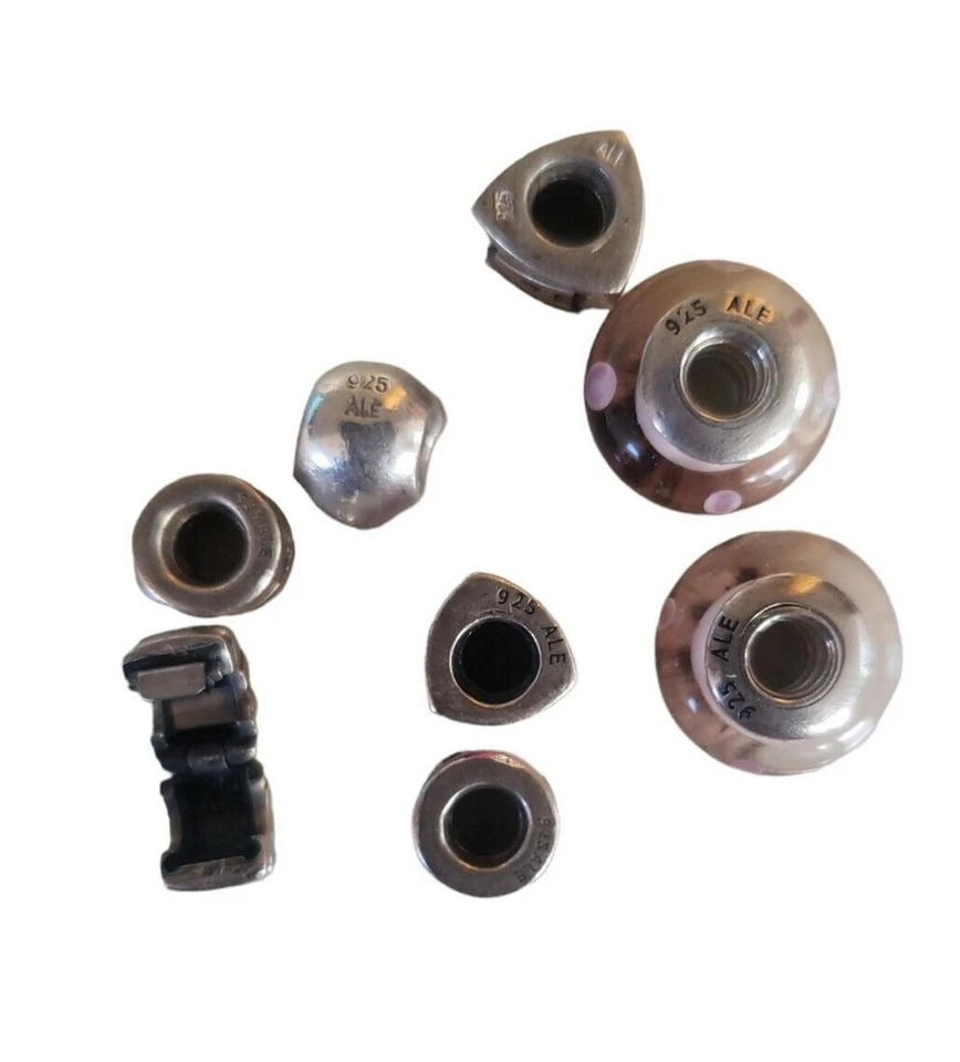 Pulsera Pandora Momentos Dije Con 7 Dijes Rosa Plata de Ley Foto 4 de 4