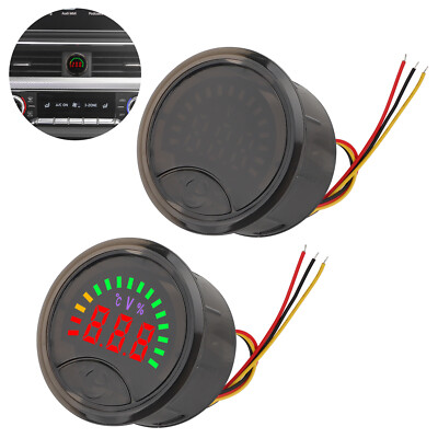 LED Digital Voltage Meter DC7-100V Battery Voltage Gauge for Battery Monitoring