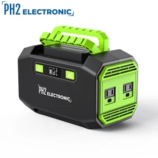 Portable Power Station Rechargeable Lithium ion battery Solar System Generator
