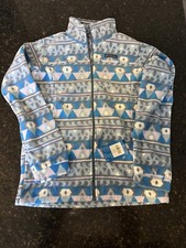 NWT Columbia Full Zip Unisex Youth Zing III Fleece Jacket XL Bluestone Camp