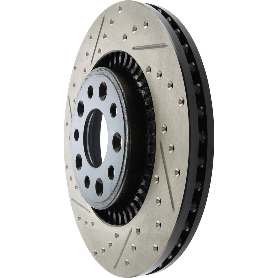 Front PAIR Stoptech Disc Brake Rotor for 2008-2009 Ford Taurus (44114) - Image 4 of 4