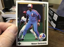 1989 Upper Deck Baseball Nelson Santovenia Montreal Expos #380