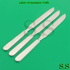 3 Liston Amputation Knife 29.5cm Surgical Dissecting Instruments