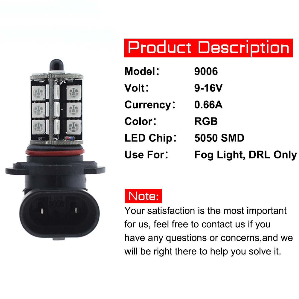 9006 HB4 80W Cree car led fog light bulb
