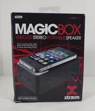 Sentry Xtraem Magic Box Wireless Stereo Portable Speaker SPMAG Black 0836SNI