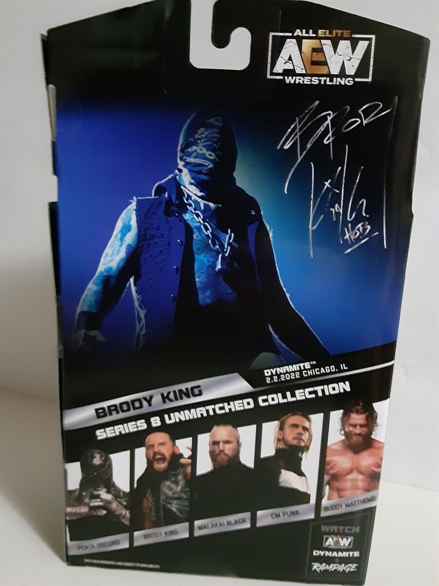 AEW Brody King Chase Action Figure 1 of 3000 Series 8 AEW Brody King Chase Action Figure 1 of 3000 Series 8