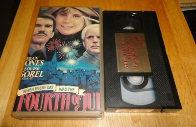 When Every Day Was the 4th of July (VHS, 1978) Dean Jones Rare Mute Murder Drama