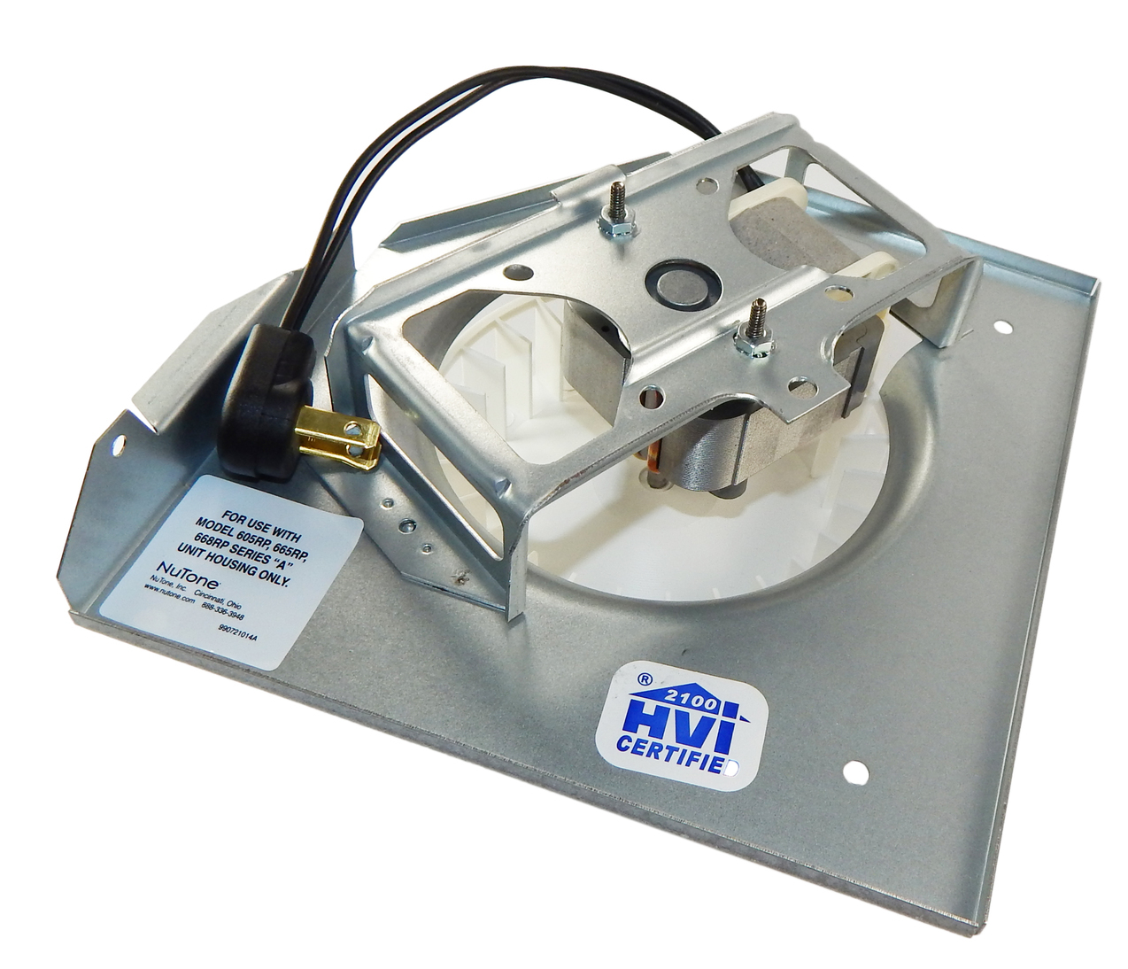 Broan Nutone S97017646 605RP 665RP 668RP Fan Assembly - White for sale  online | eBay
