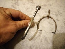 éperon de cheval ancien vintage rare