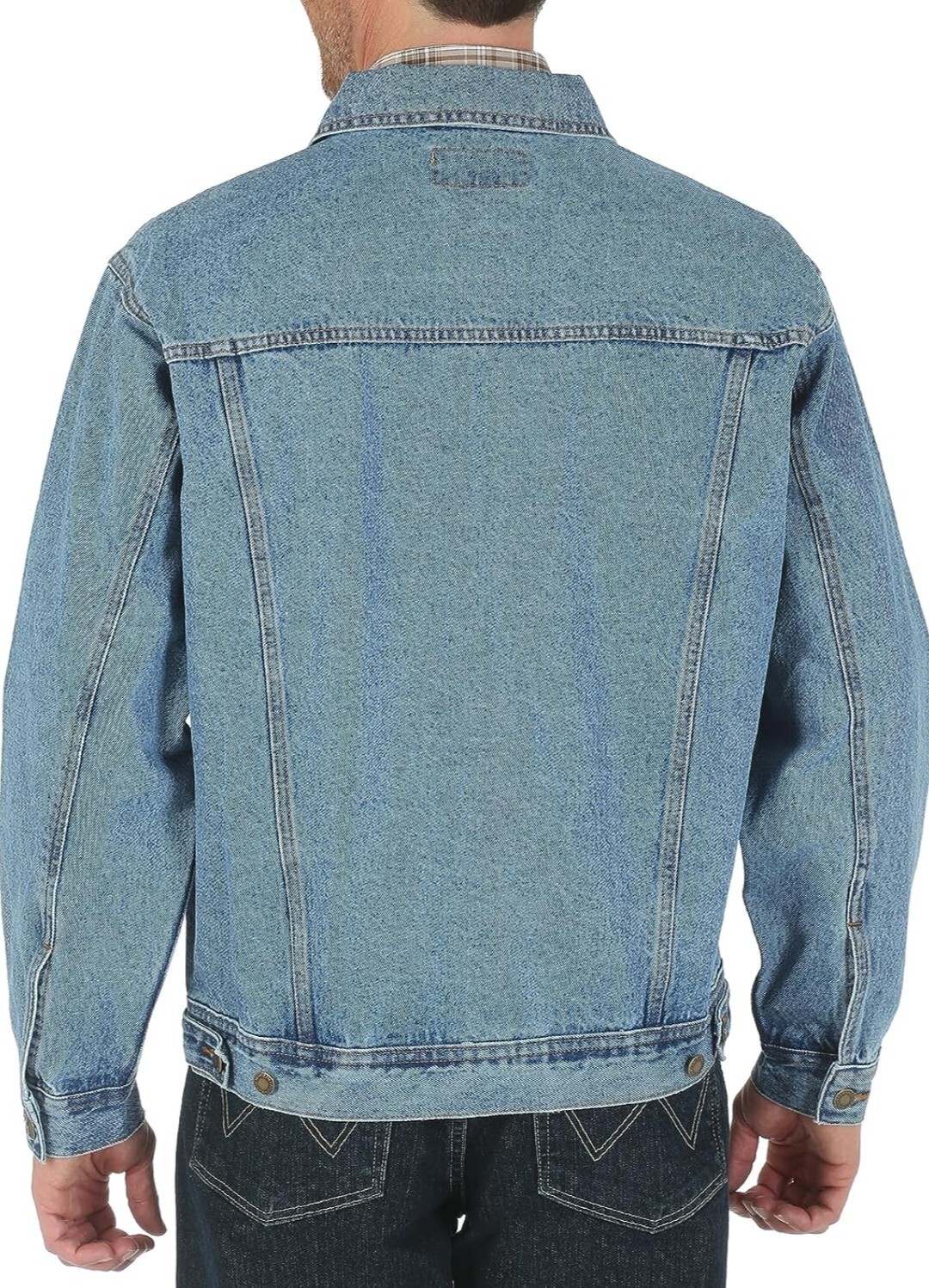 Wrangler Men's Rugged Wear Unlined Denim Jacket XLT Vintage Indigo 