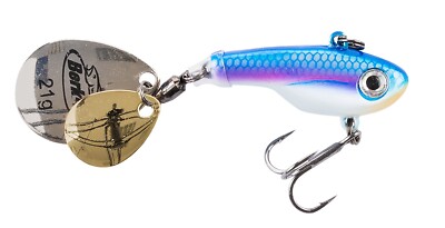 Berkley Pulse Spintail Fishing Lure 3-Pack, Predator Hard Lures with Dual- Blade Vibration for Perch Trout and Pike, Fusion 19 Treble Hook, Jig Spinner, River Or Lake Freshwater Angler, 9g and 14g Berkley Pulse Spintail Fishing Lure 3-Pack, Predator Hard Lures with Dual- Blade Vibration for Perch Trout and Pike, Fusion 19 Treble Hook, Jig Spinner, River Or Lake Freshwater Angler, 9g and 14g