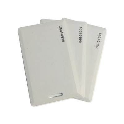 100 pcs 26 Bit Proximity Clamshell Weigand Prox Swipe Cards Compatable with I...