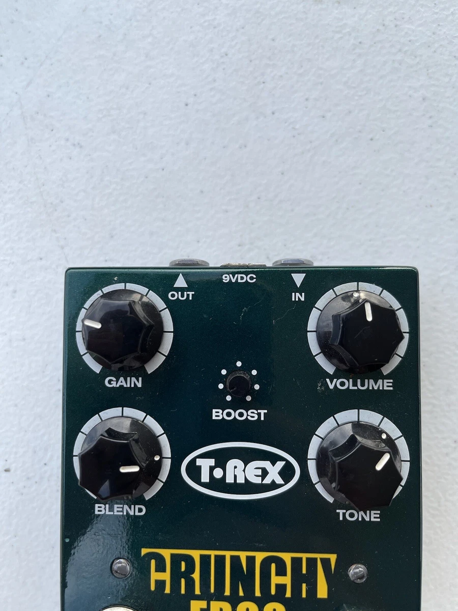 T-Rex Engineering Crunchy Frog Overdrive Boost Booster Rare Guitar 