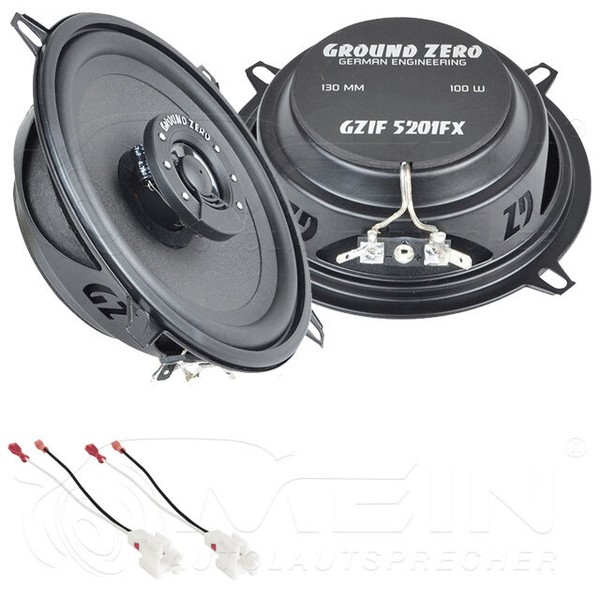 Ground Zero Lautsprecher FüR Hyundai I10 I Typ PA 2008-2013 Front TüR 100W #Bxdt-image